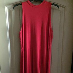 Cute Red Skater Dress